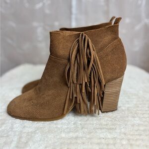 Crown Vintage “Randi” Women’s Leather Ankle Booties, 11M